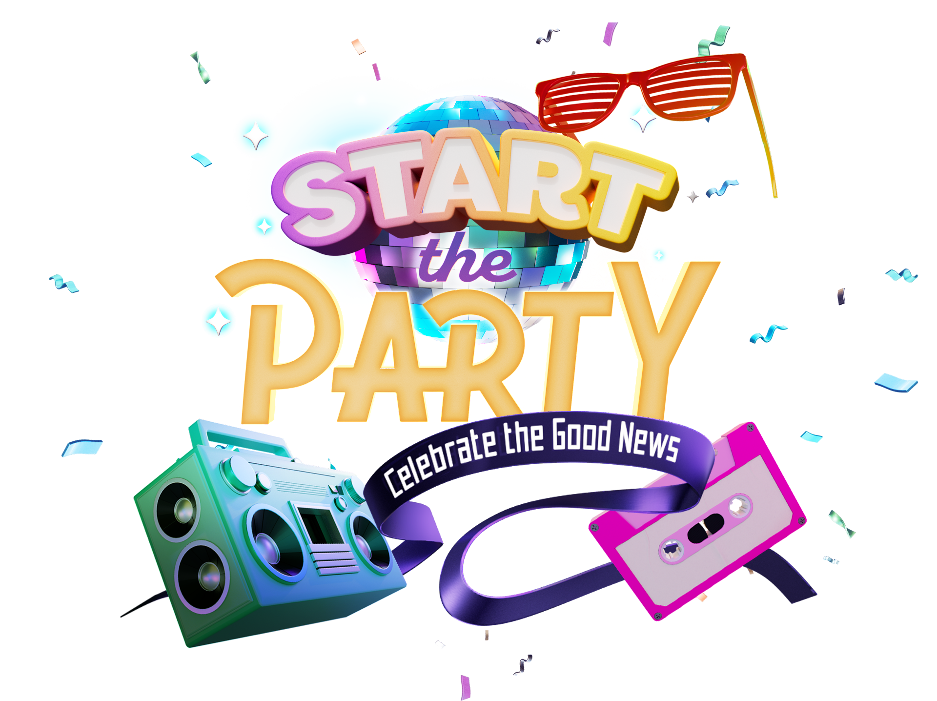 Start The Party Webpage