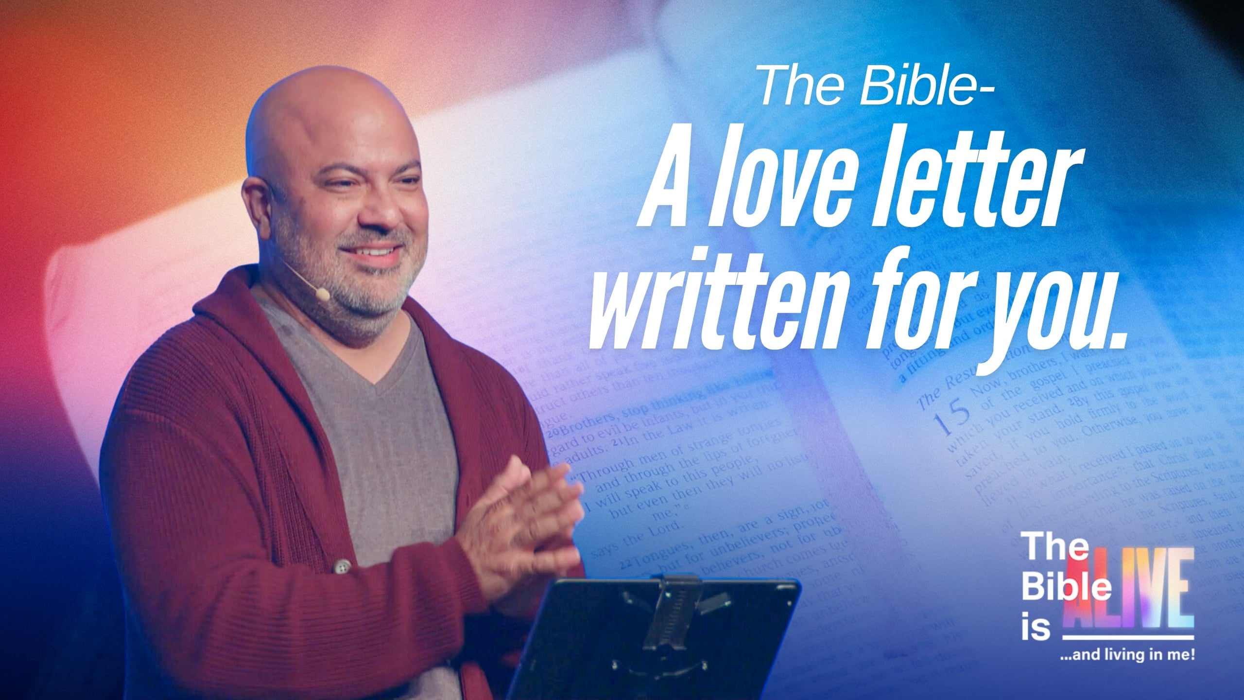 The Bible A love letter written for you