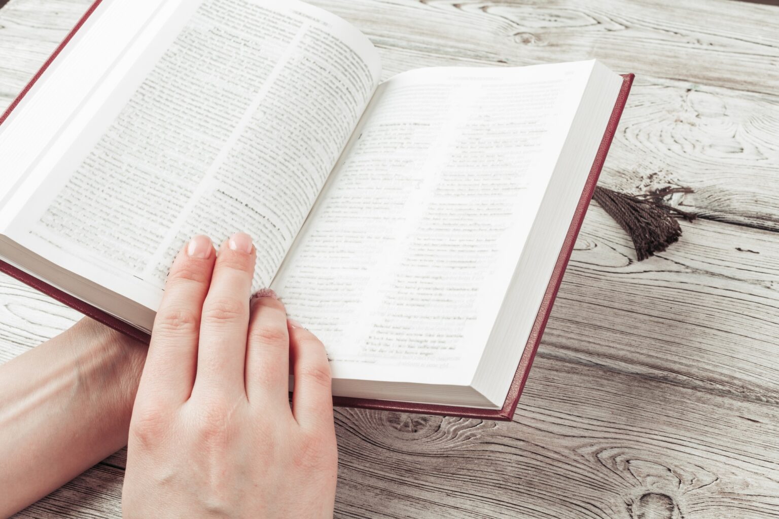 Summer Clubs 2 Woman reading the Holy Bible