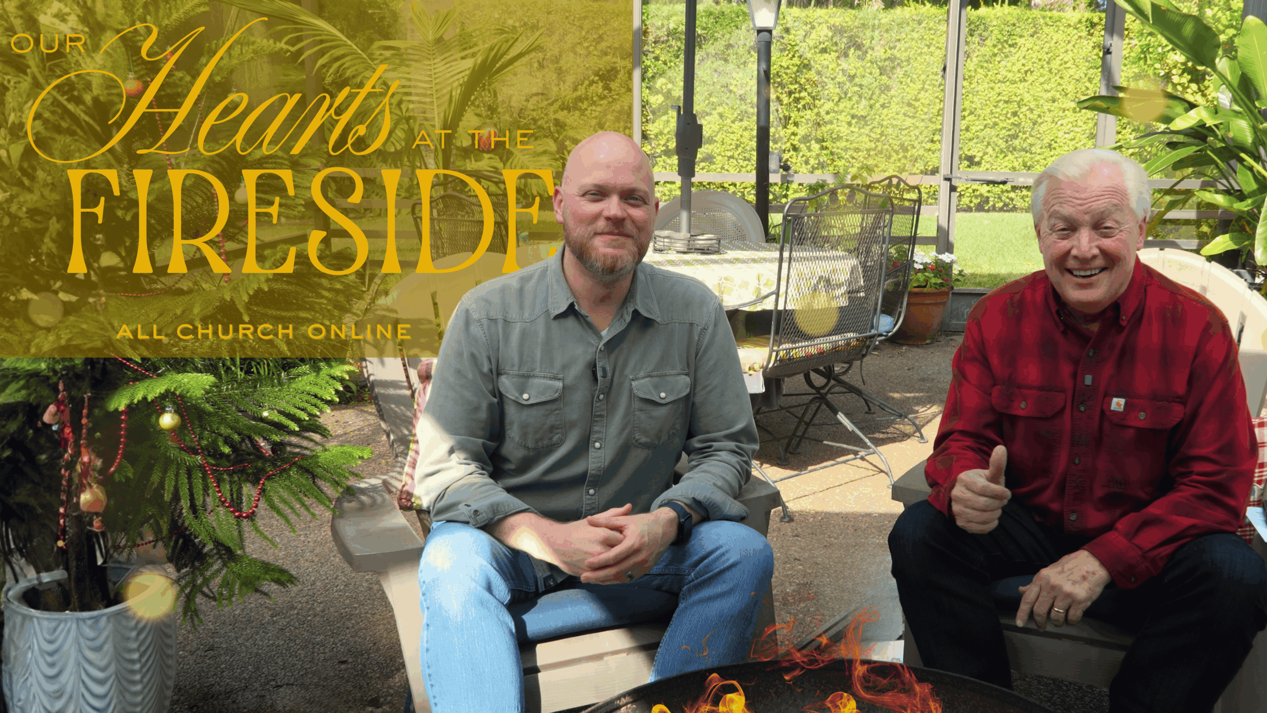 All Church Online – Our Hearts at the Fireside