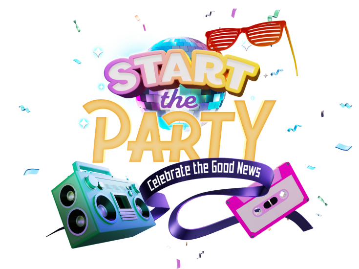 Start The Party Webpage